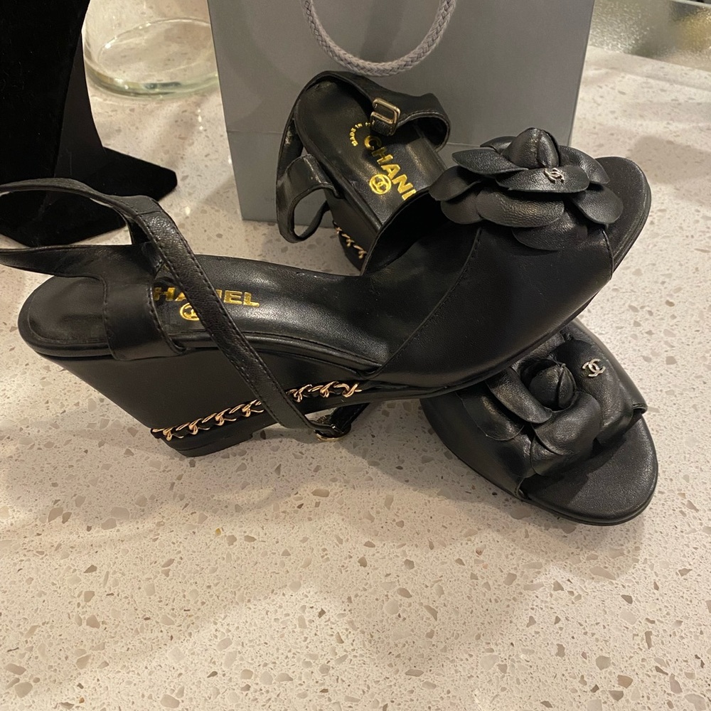 Chanel Wedges